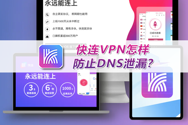 快连VPN怎样防止DNS泄漏？