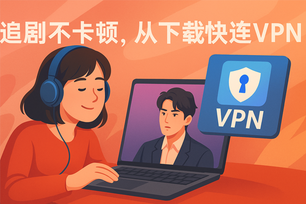 追剧不卡顿，从下载快连VPN开始